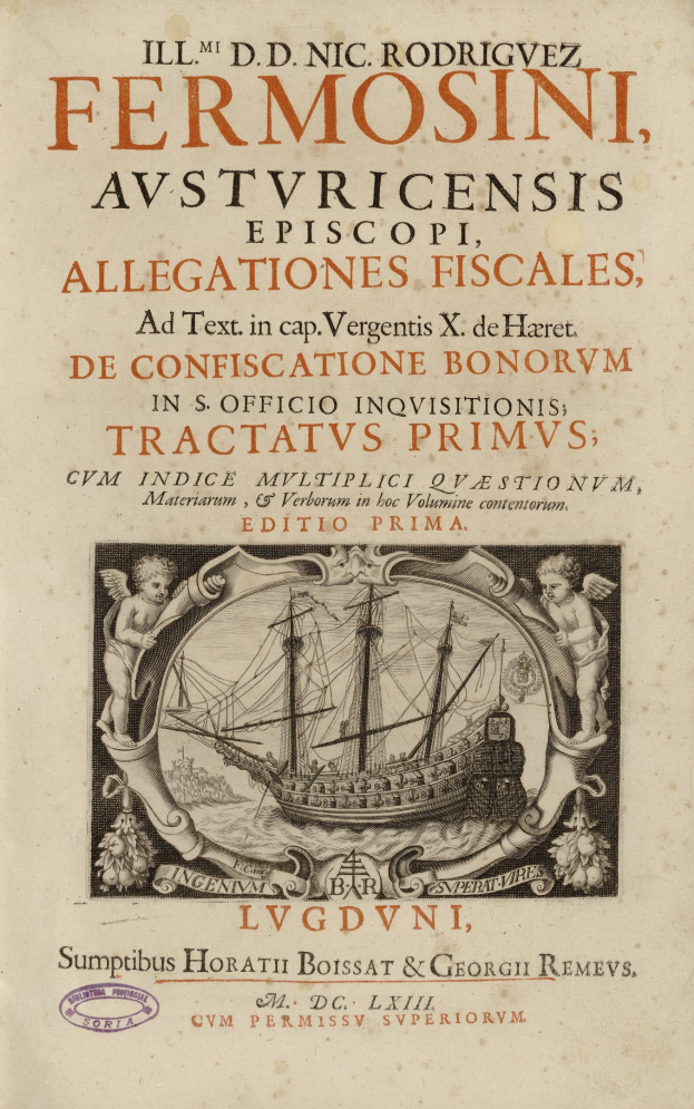 Altes Buchcover mit einem Vintage-Schiff mit blähenden Segeln auf ruhiger Wasserfläche, Text in klassischer Schriftart, gedämpfte Farben.