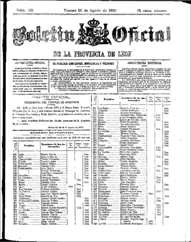 Schwarzes und weißes Foto einer Zeitungsseite mit einer Liste, Text und einem Logo, was eine Redaktion anzeigt.