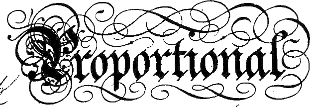 Schwarz-weißer kalligraphischer Schriftzug des Wortes "Konzern" mit ornamentalen Verzierungen und klarer Typografie.